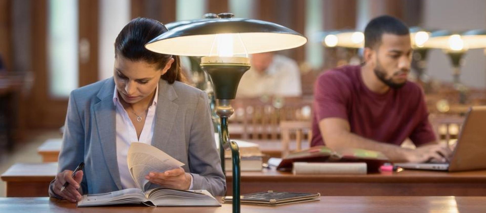 Students Studying